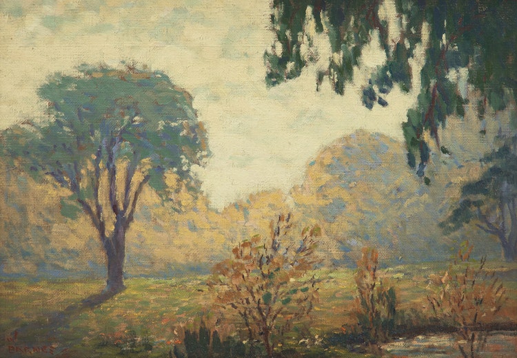 Artwork by Wilfred Molson Barnes, When Morning Comes
