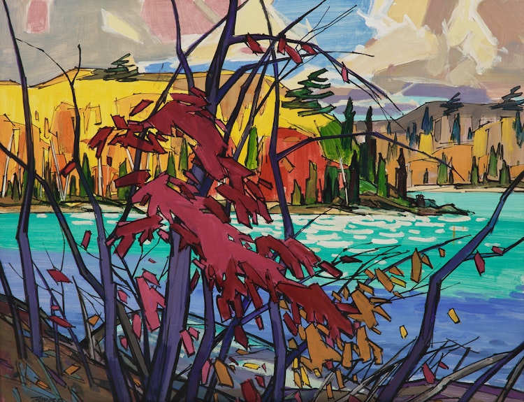 Artwork by Thomas Frederick Haig Chatfield, Canadian Colour