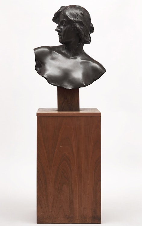 Artwork by Emile Louis Jespers, Untitled (Female Bust)