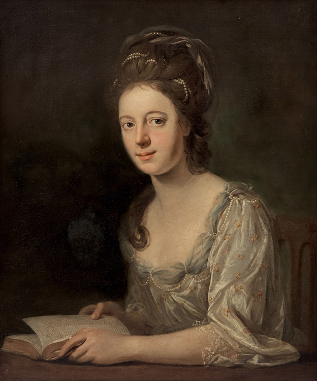 Artwork by Manner of Francis Cotes, Miss Weigall