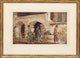 Thumbnail of Artwork by Sir William Russell Flint, Tidying-up at a Provencal Farm