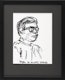 Thumbnail of Artwork by Jogen Chowdhury, Portrait of a Woman and Portrait of a Man in Glasses