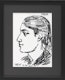 Thumbnail of Artwork by Jogen Chowdhury, Portrait in Profile