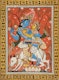 Thumbnail of Artwork by Orissa School, Indian Miniature Paintings Depicting Krishna, Durga and Shiva