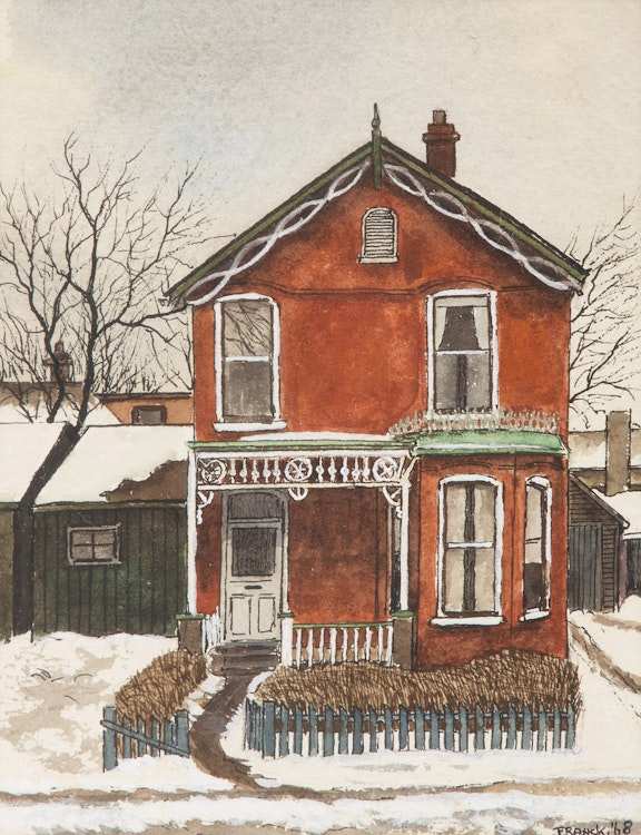 Artwork by Albert Jacques Franck, 33 Markham Street