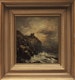 Thumbnail of Artwork by Samuel Bough, Shoreline with Crashing Waves