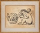 Thumbnail of Artwork by Marc Chagall, Nu à la corbeille de fruits (Mourlot 91)