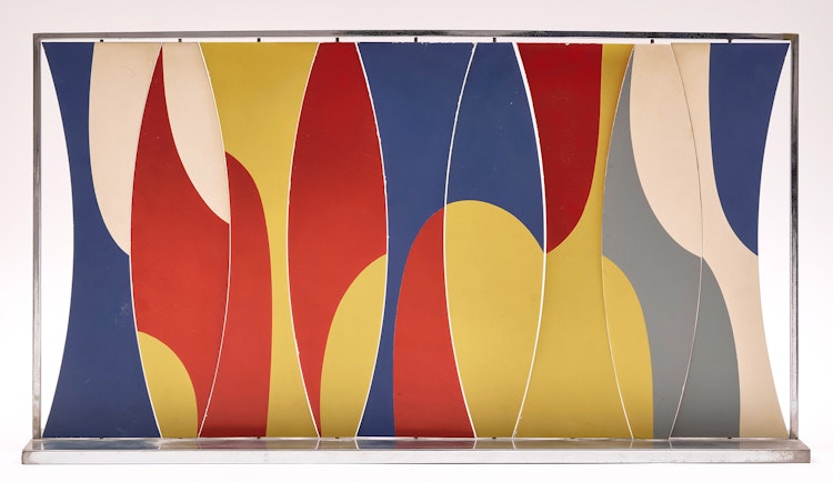 Artwork by Herbert Bayer, Perforated Space Divider Screen Maquette