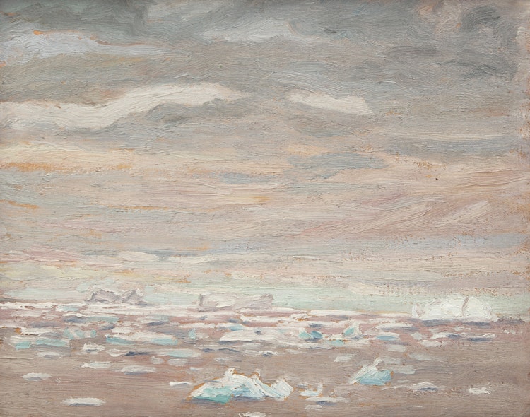 Artwork by Frederick Grant Banting, Icefields, circa 1933
