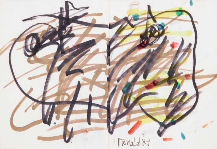 Artwork by William Ronald, Untitled Drawing (No. 2), 1984