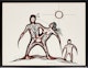 Thumbnail of Artwork by Carl Ray, Three Figures in Transformation