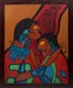 Thumbnail of Artwork by Norval Morrisseau, Untitled (Two Figures)