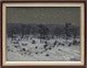 Thumbnail of Artwork by Bruno Joseph Bobak, Snow Falling on Tamaracks