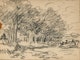 Thumbnail of Artwork by Homer Ransford Watson, Five Studies from the Artist's Sketchbook