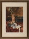 Thumbnail of Artwork by Frederick Sproston Challener, Still Life with Holly, 1889