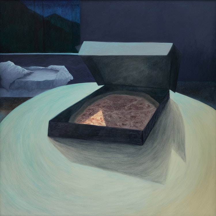 Artwork by Jeffrey Spalding, Untitled (Pizza Box)