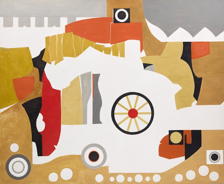 Artwork by Bobs Cogill Haworth, Wheels of Time
