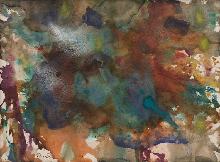 Artwork by William Ronald, Untitled Abstraction