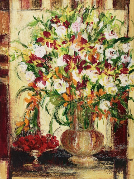 Artwork by Elene Gamache, Just Before Dinner
