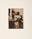 Thumbnail of Artwork by Guido Rey, Two Views: A Flemish Interior and The Letter