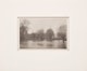 Thumbnail of Artwork by Peter Henry Emerson, A Rainy Day at Flanders Weir (Bridge)