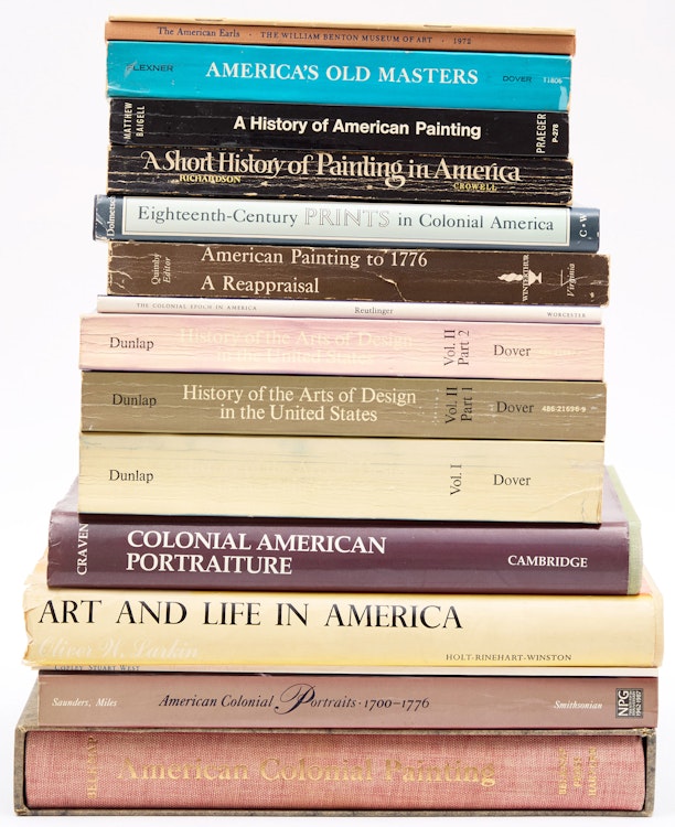 Artwork by Books and Reference, A Selection of Sixteen 19th Century American Art Reference Books