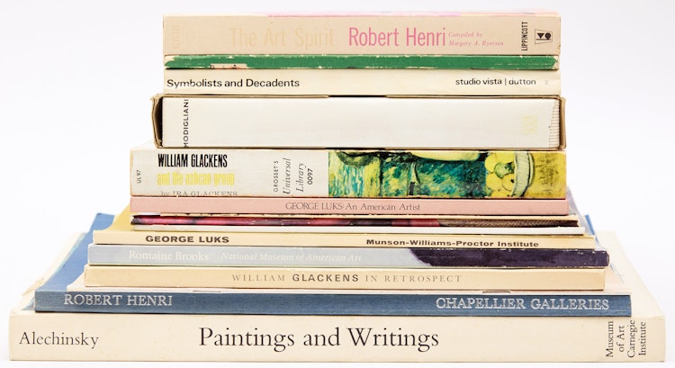 Artwork by Books and Reference, A Selection of Ten 20th Century American Art Reference Books