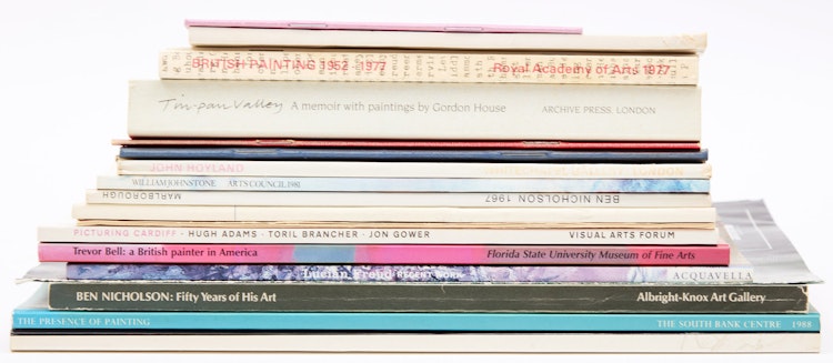 Artwork by Books and Reference, A Selection of Nineteen 20th Century Abstract British Art Reference Books