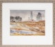 Thumbnail of Artwork by Doris Jean McCarthy, Untitled (Landscape with Grain Elevators)