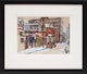 Thumbnail of Artwork by Jack Beder, Street Scene, Winter