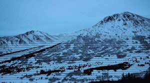 Artwork by Paul Walde, Glen Alps Score from "Alaska Variations", 2016