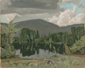 Artwork by Alfred Joseph Casson, Madawaska River at Jewelville, circa 1959