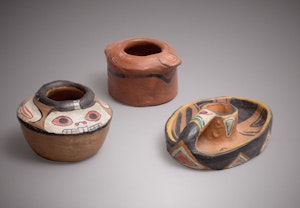 Artwork by Emily Carr, Collection of Klee Wyck Pottery
