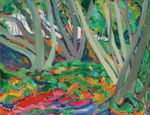Artwork by Emily Carr, Forest Landscape, 1911