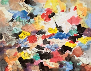 Artwork by Jean Paul Riopelle, Sans titre, 1947