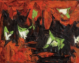 Artwork by Rita Letendre, Jour d'été, 1961