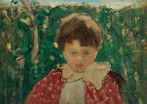 Artwork by James Wilson Morrice, Head of Boy, Capri, circa 1894