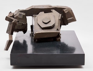 Artwork by Michael James Aleck Snow, Wood Calling Bronze, 1989