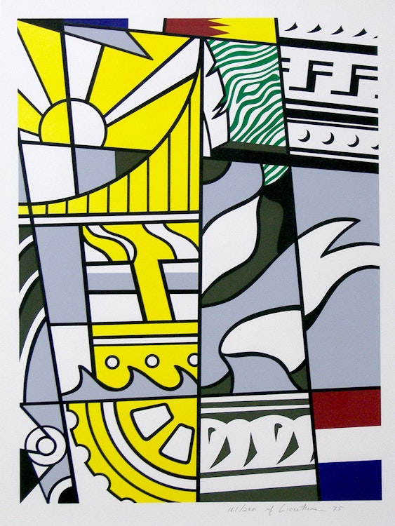 Artwork by Roy Lichtenstein, Bicentennial Print