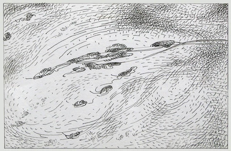 Artwork by Lionel LeMoine FitzGerald, Untitled Pen and Ink