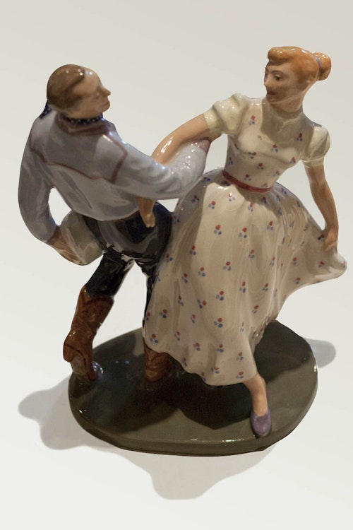 Artwork by Leo Mol, Square Dancers