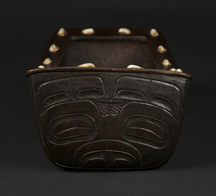 Artwork by Tlingit Tribe, Food Bowl