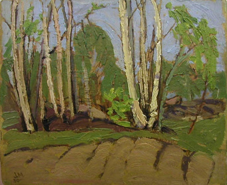 Artwork by James Edward Hervey MacDonald,  Untitled Landscape