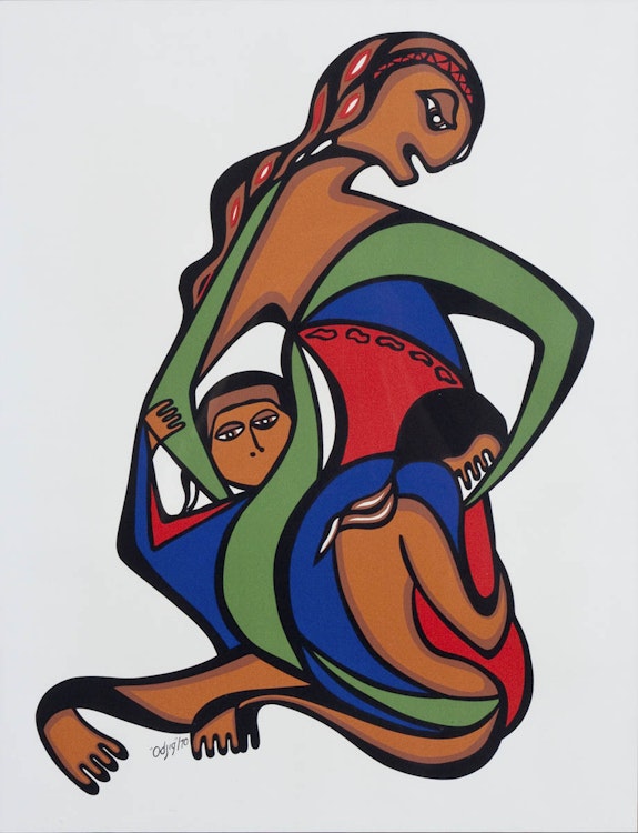 Artwork by Daphne Odjig, Untitled