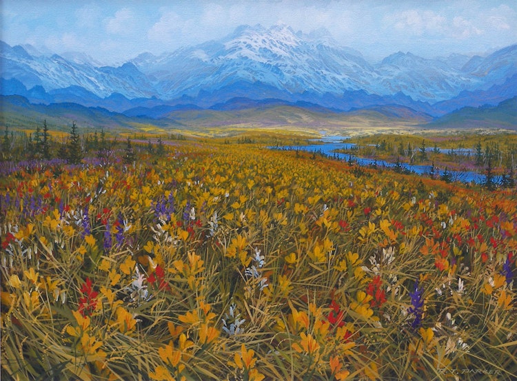 Artwork by Randolph Parker, Moments of the Majestic