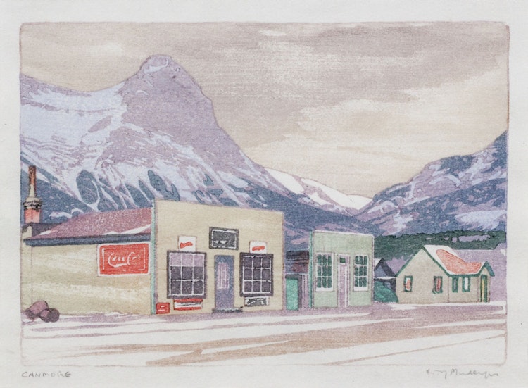 Artwork by Walter Joseph Phillips,  Canmore