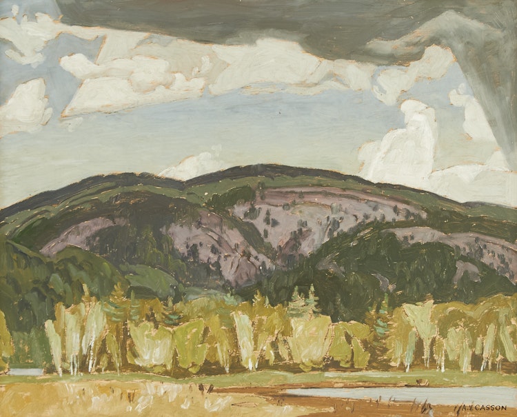 Artwork by Alfred Joseph Casson, Madawaska Valley - Palmer Rapids