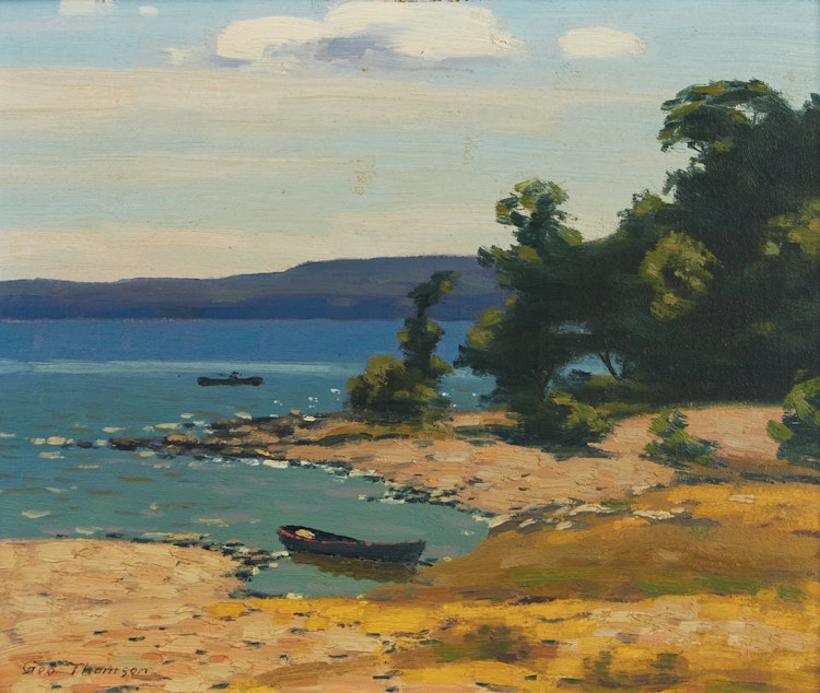 Artwork by George Thomson, Presque Isle, July