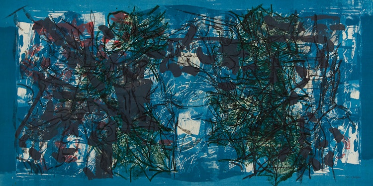 Artwork by Jean Paul Riopelle,  Album 67