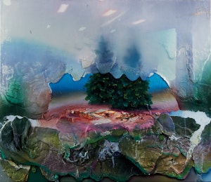 Artwork by Dil Hildebrand, Abstract Landscape